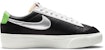(W) Nike Blazer Platform 'Hitam Perak Metalik' DN8010-001