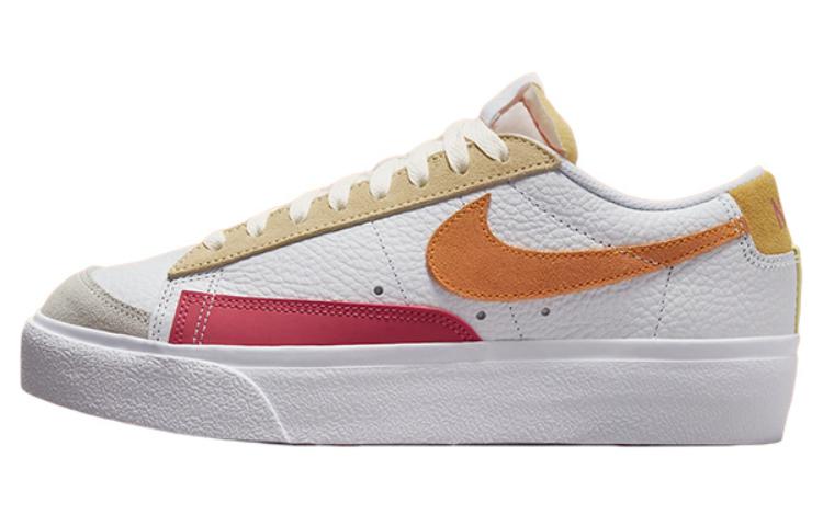 (W) Nike Blazer Platform 'White Yellow Brown'