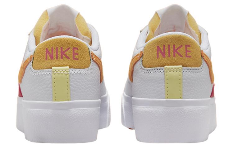 (W) Nike Blazer Platform 'White Yellow Brown' 圖 4