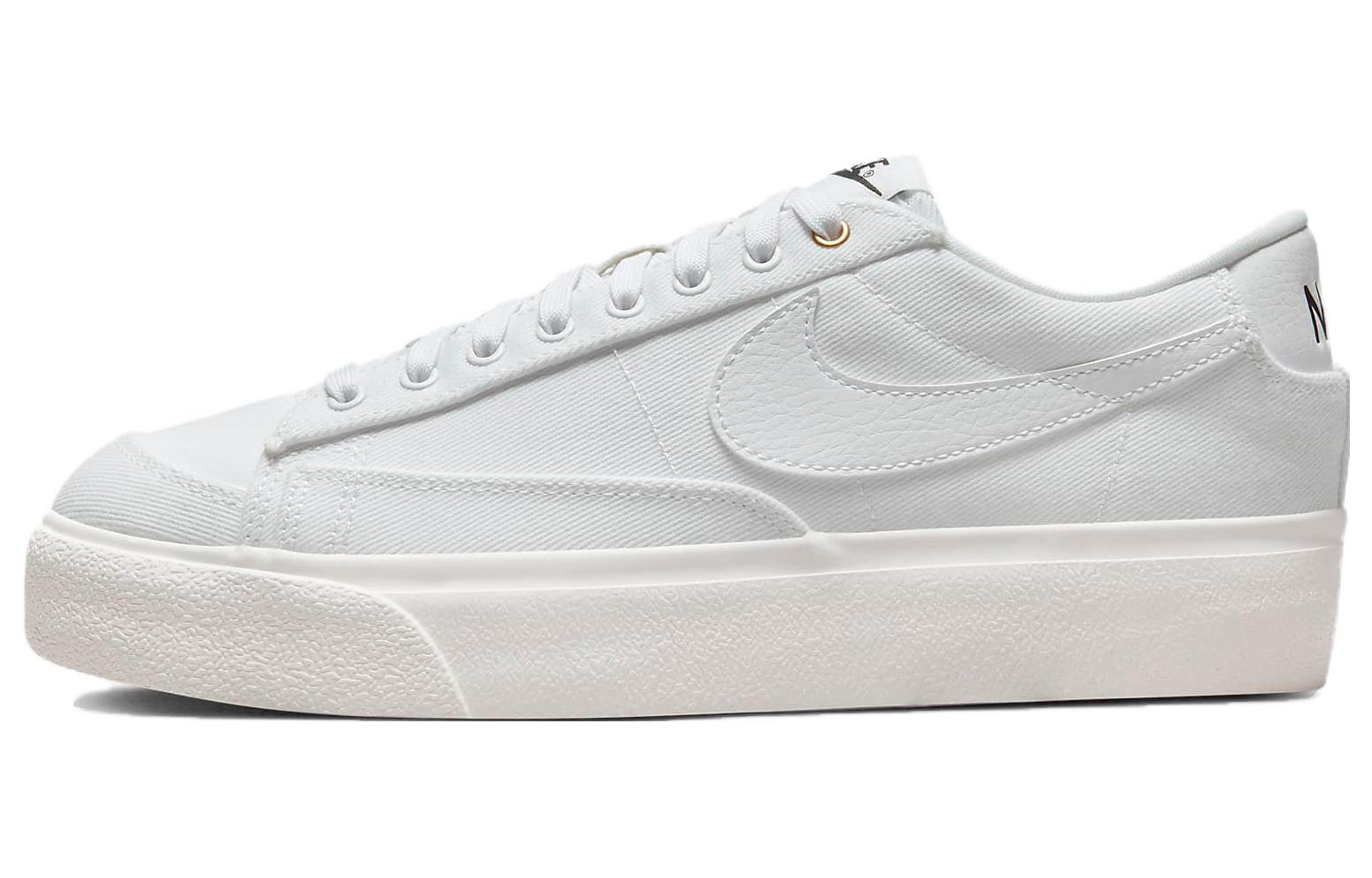 (Women) Nike Blazer Platform Low Canvas 'White' DV7475-100