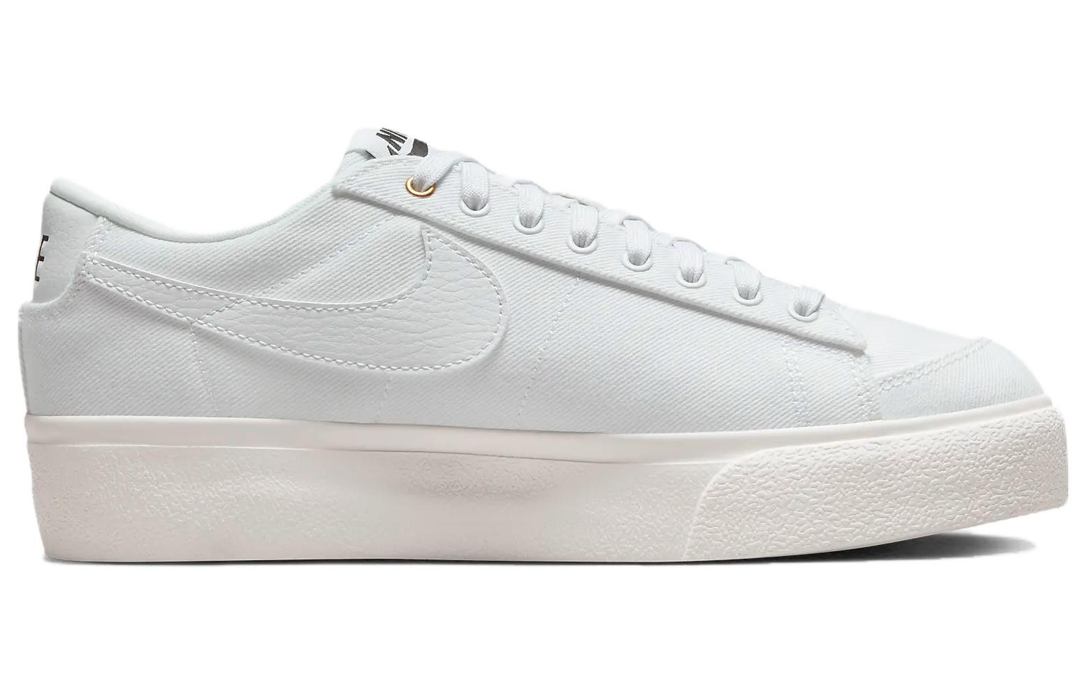 Order (W) Nike Blazer Plataforma Baja Lona 'Blanco' DV7475-100