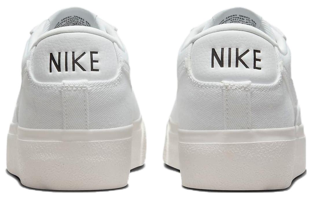 Details for (W) Nike Blazer Plateforme Basse Toile ''Blanc'' DV7475-100