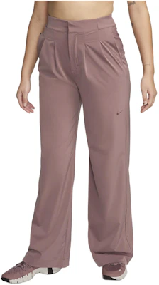 (Women) Nike Bliss Casual Straight Pants Smokey Purple Small Logo FQ2166-208 Buy (Women) Nike Bliss Casual Straight Pants Smokey Purple Small Logo FQ2166-208
