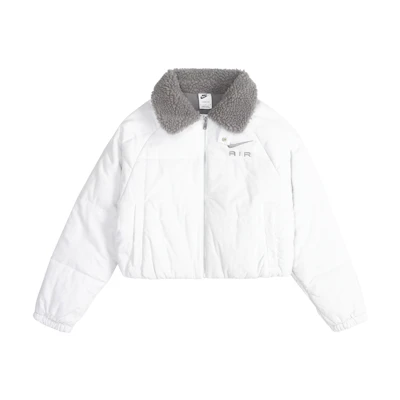 (Women) Nike Blue Printed Solid Zip-Up Jacket DQ6931-043