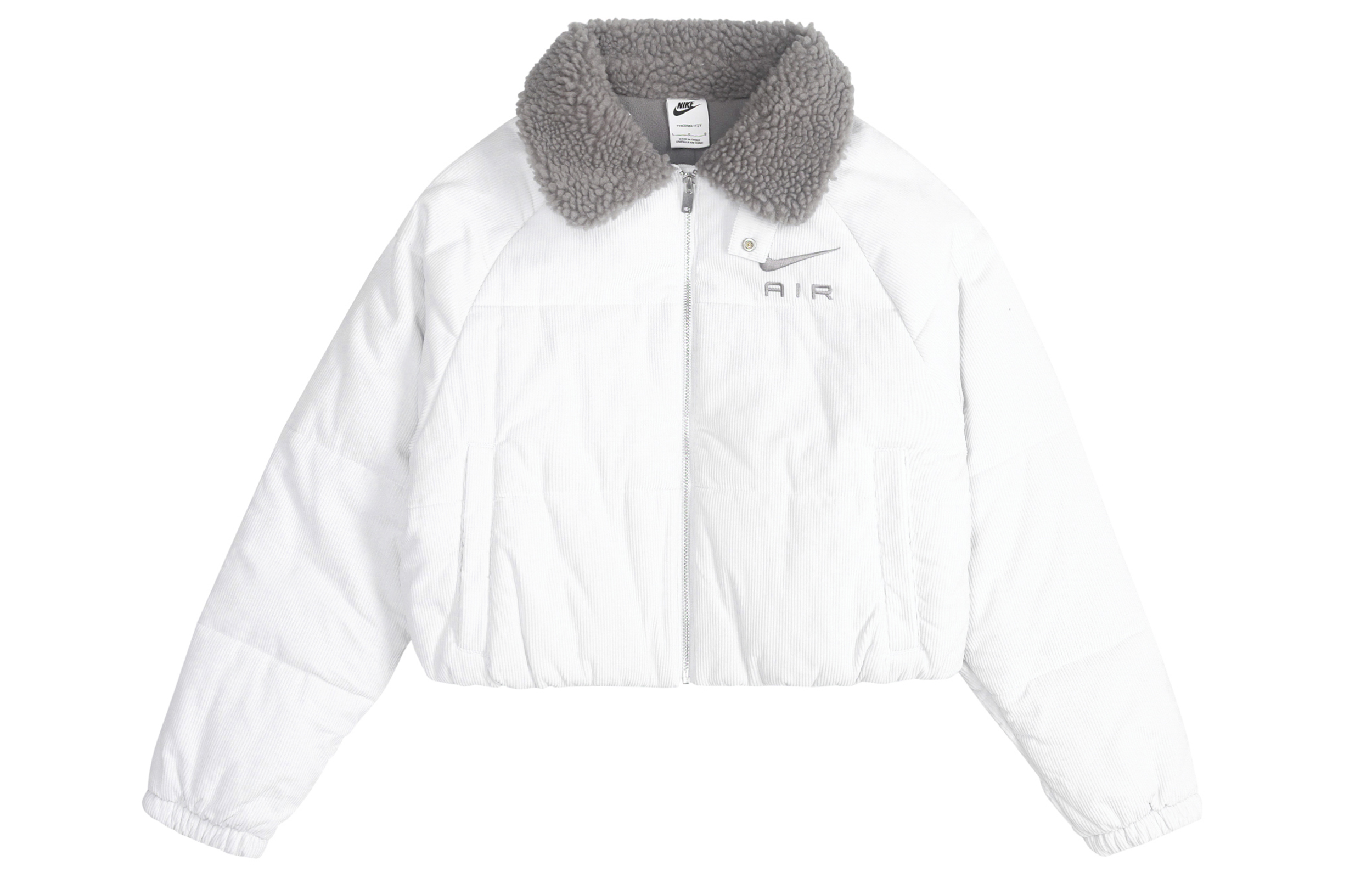 (Women) Nike Blue Printed Solid Zip-Up Jacket DQ6931-043 圖 2