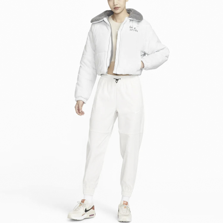 (Women) Nike Blue Printed Solid Zip-Up Jacket DQ6931-043 圖 4