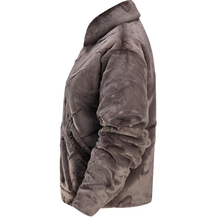 (Women) Nike Brown Fashion Polo Collar Long Sleeve Jacket FV8020-004 圖 4