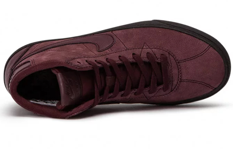 Lookbook (W) Nike Bruin High Premium SB ''Burgundy Crush'' Herren Sneakers AV3557-600