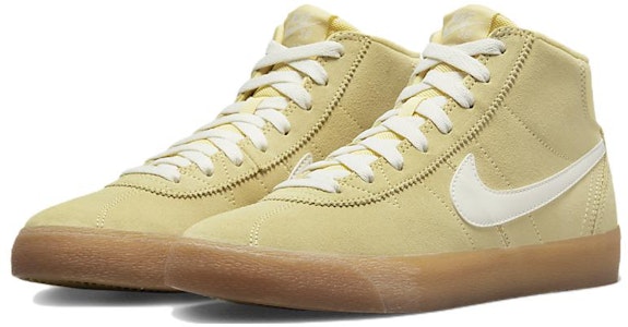 (W) Nike Bruin High SB 'Lemon Wash Gum' Lelaki Wanita Sneakers DR0126-700 Lookbook (W) Nike Bruin High SB 'Lemon Wash Gum' Lelaki Wanita Sneakers DR0126-700