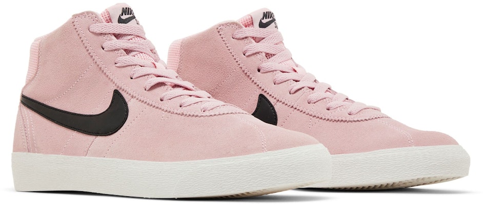 (Women) Nike Bruin High SB 'Medium Soft Pink' DR0126-600 Cheap (Women) Nike Bruin High SB 'Medium Soft Pink' DR0126-600