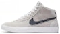 (W) Nike Bruin High SB 'Pure Platinum Obsidian' dalam warna Platinum Obsidian 923112-041