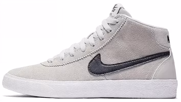 (Women) Nike Bruin High SB 'Pure Platinum Obsidian' 923112-041 (Women) Nike Bruin High SB 'Pure Platinum Obsidian' 923112-041
