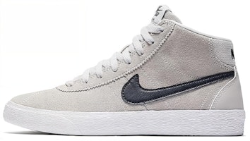 (Women) Nike Bruin High SB 'Pure Platinum Obsidian' 923112-041 (Women) Nike Bruin High SB 'Pure Platinum Obsidian' 923112-041