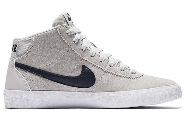 Order (W) Nike Bruin High SB 'Pure Platinum Obsidian' Pria Wanita Sneakers 923112-041