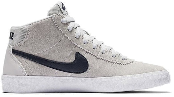 (Women) Nike Bruin High SB 'Pure Platinum Obsidian' 923112-041 Order (Women) Nike Bruin High SB 'Pure Platinum Obsidian' 923112-041