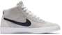 (W) Nike Bruin High SB 'Pure Platinum Obsidian' dalam warna Platinum Obsidian 923112-041