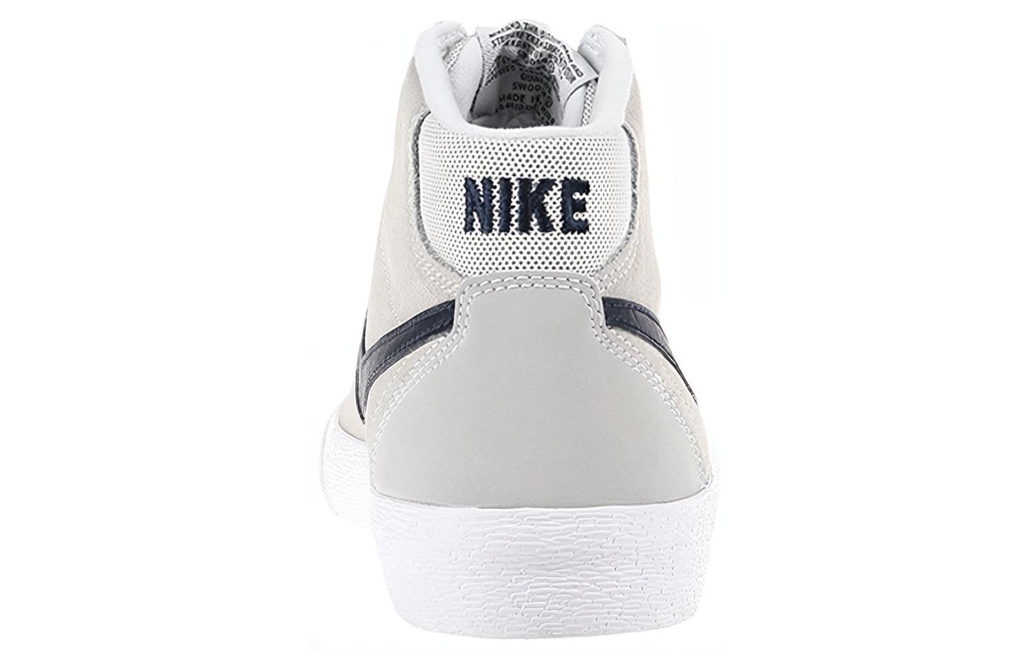 Lookbook (W) Nike Bruin High SB 'Pure Platinum Obsidian' Pria Wanita Sneakers 923112-041