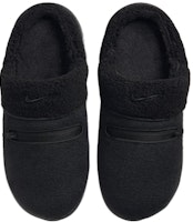 Nike Burrow SE 加絨保暖潮流 運動拖鞋 女款 黑色 Lookbook Nike Burrow SE 加絨保暖潮流 運動拖鞋 女款 黑色