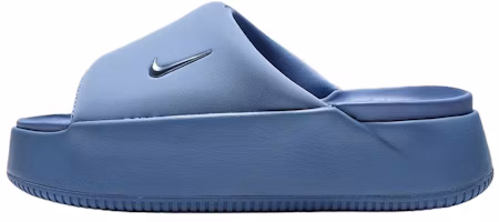 (Women) Nike Calm Elevation Slide Sandals Blue - Stylish and Comfortable. HJ5601-400 (Women) Nike Calm Elevation Slide Sandals Blue - Stylish and Comfortable. HJ5601-400