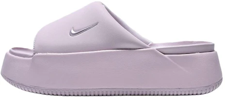 (Women) Nike Calm Elevation Slide Sandals Purple - Stylish & Comfortable HJ5601-501 (Women) Nike Calm Elevation Slide Sandals Purple - Stylish & Comfortable HJ5601-501