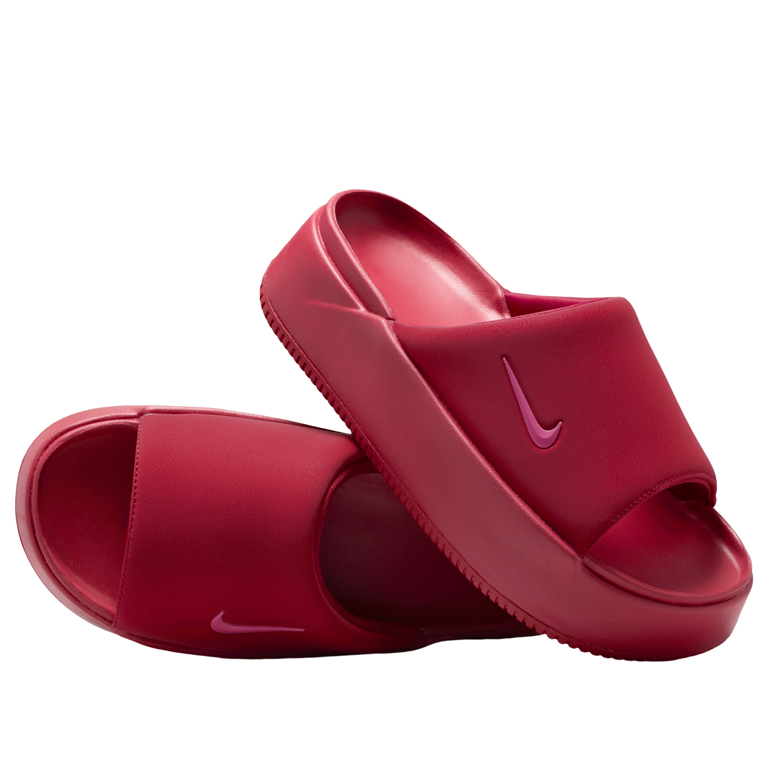 (Women) Nike Calm Elevation Slide Team Crimson Peony IO0495-602