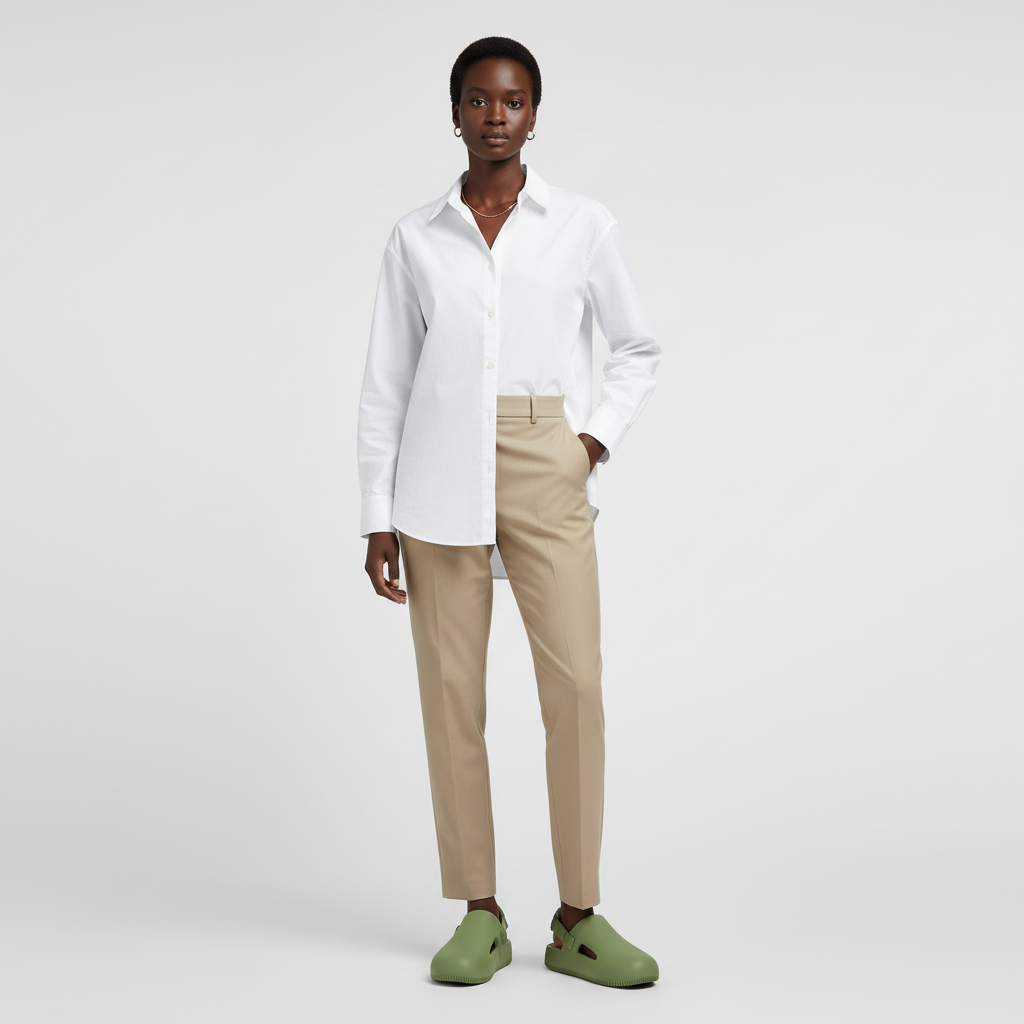 Lookbook （女子）Nike Calm Mule 'Oil Green' FB2185-300