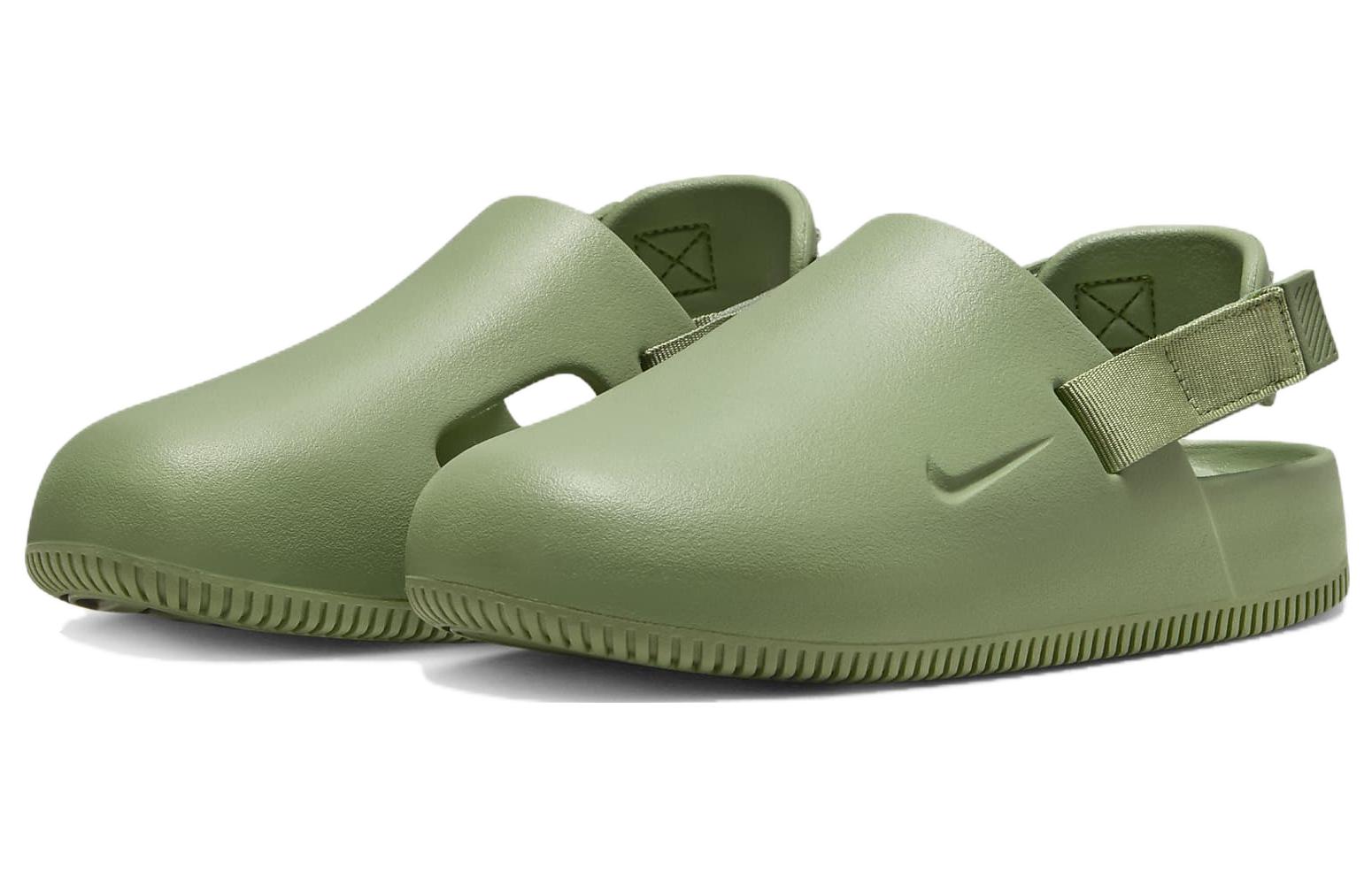 Shop (W) Nike Calm Mule ''Oil Green'' auf Deutsch FB2185-300