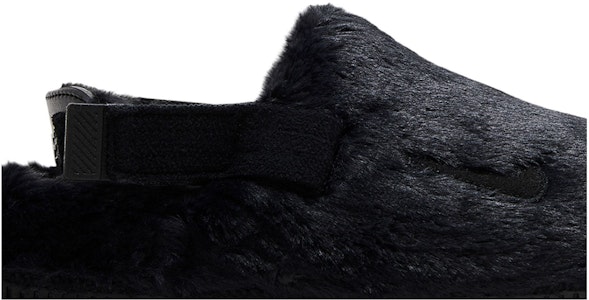 (W) Nike Calm Mule SE 'Triple Black Fur' Hitam Bulu FZ3119-001 Order (W) Nike Calm Mule SE 'Triple Black Fur' Hitam Bulu FZ3119-001