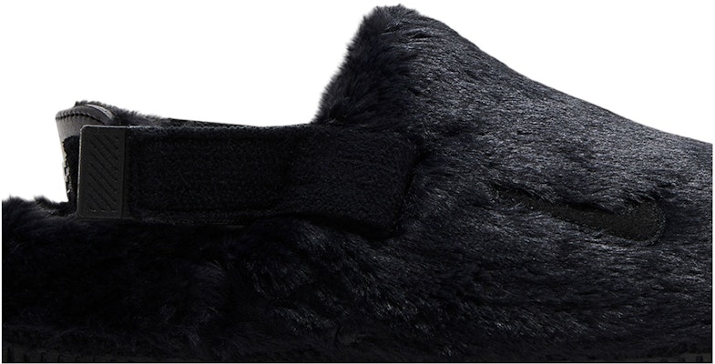 (Women) Nike Calm Mule SE 'Triple Black Fur' FZ3119-001 Order (Women) Nike Calm Mule SE 'Triple Black Fur' FZ3119-001