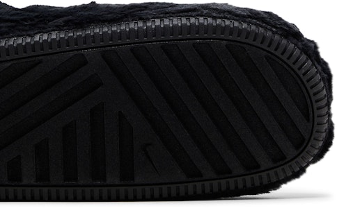 (W) Nike Calm Mule SE 'Triple Black Fur' Hitam Bulu FZ3119-001 Purchase (W) Nike Calm Mule SE 'Triple Black Fur' Hitam Bulu FZ3119-001