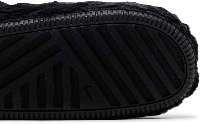 (W) Nike Calm Mule SE 'Triple Black Fur' Hitam Bulu FZ3119-001 Purchase (W) Nike Calm Mule SE 'Triple Black Fur' Hitam Bulu FZ3119-001