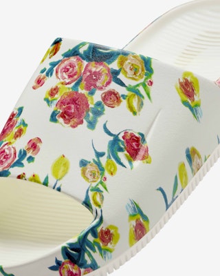 (Women) Nike Calm Print 'Sail' HF1069-100 Details for (Women) Nike Calm Print 'Sail' HF1069-100