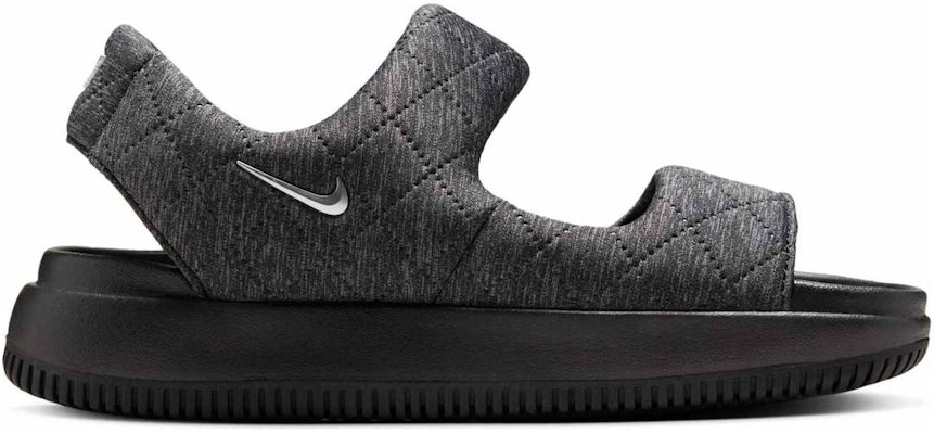 (Women) Nike Calm Sandal SE 'Black Metallic Silver' HJ9000-002 Order (Women) Nike Calm Sandal SE 'Black Metallic Silver' HJ9000-002