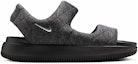 Order (Women) Nike Calm Sandal SE 'Black Metallic Silver' HJ9000-002
