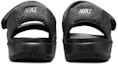Purchase (Women) Nike Calm Sandal SE 'Black Metallic Silver' HJ9000-002