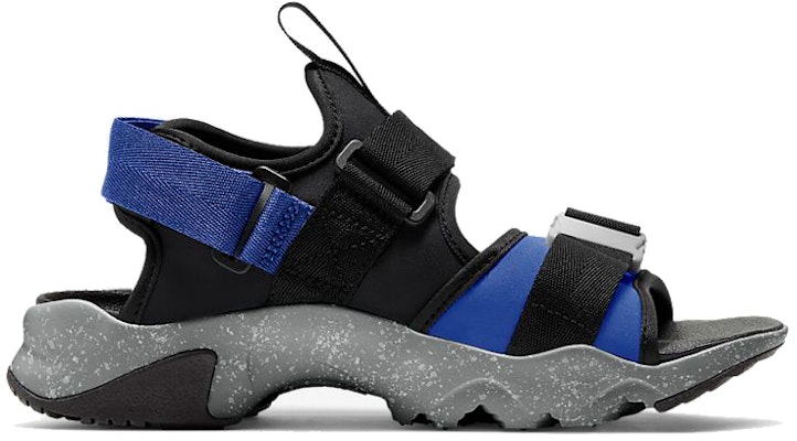 (Women) Nike Canyon Sandal 'Black Hyper Blue' CV5515-003 Order (Women) Nike Canyon Sandal 'Black Hyper Blue' CV5515-003