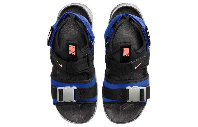 Lookbook (W) ナイキ キャニオン サンダル 黒/ハイパーブルー CV5515-003