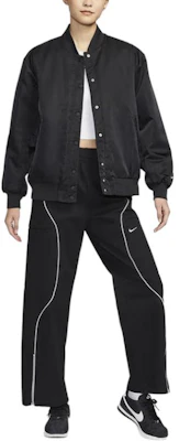 (W) Nike 休閒編織單排扣外套 黑色 HJ0972-010 Shop (W) Nike 休閒編織單排扣外套 黑色 HJ0972-010