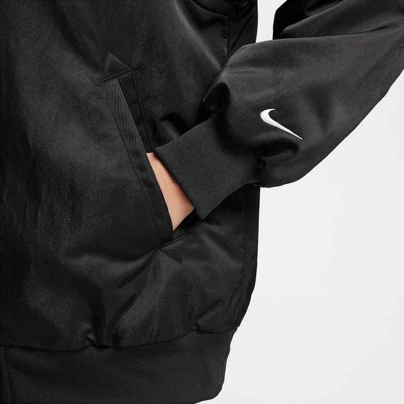 (Women) Nike Casual Woven Single-Breasted Jacket Black HJ0972-010 圖 5