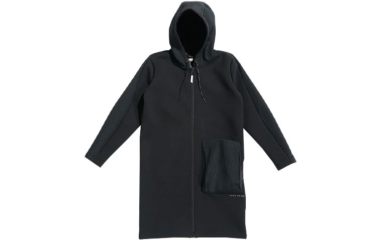 (Women) Nike Casual Zip-Up Hoodie Jacket Black 939478-010