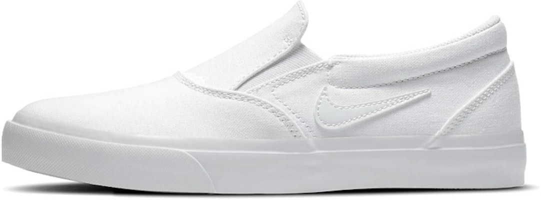 (W) Nike Charge Canvas Slip-On SB 'Putih Triple' DA2607-100 Buy (W) Nike Charge Canvas Slip-On SB 'Putih Triple' DA2607-100