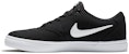 (W) Nike Check Solarsoft Canvas SB 'Hitam Platinum' 921463-010