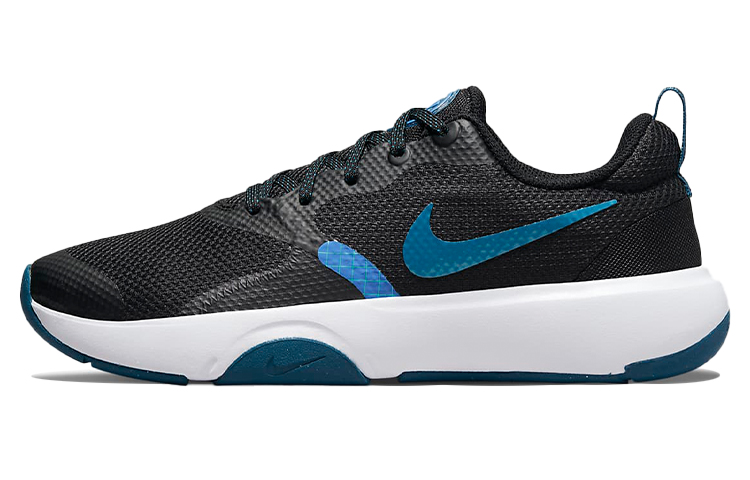 (Women) Nike City Rep TR Trainer Low-Top Training Shoes Black/Blue DA1351-045