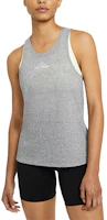 (Women) Nike City Sleek Reflective Logo Quick-Dry Knit Tank Top Grey CZ9554-063 (Women) Nike City Sleek Reflective Logo Quick-Dry Knit Tank Top Grey CZ9554-063