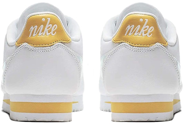 (Women) Nike Classic Cortez 'White Topaz Gold' CI9914-100 Lookbook (Women) Nike Classic Cortez 'White Topaz Gold' CI9914-100