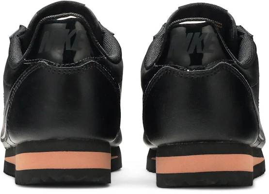 (W) Nike Classic Cortez Hitam Rose Gold 905614-010 Details for (W) Nike Classic Cortez Hitam Rose Gold 905614-010