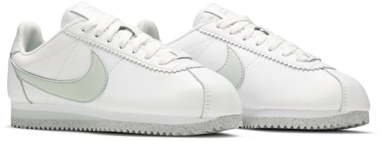 (W) Nike Classic Cortez Flyleather Blanco Plata Claro AR4874-100 Cheap (W) Nike Classic Cortez Flyleather Blanco Plata Claro AR4874-100