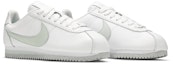 Cheap (W) Nike Classic Cortez Flyleather Blanco Plata Claro AR4874-100