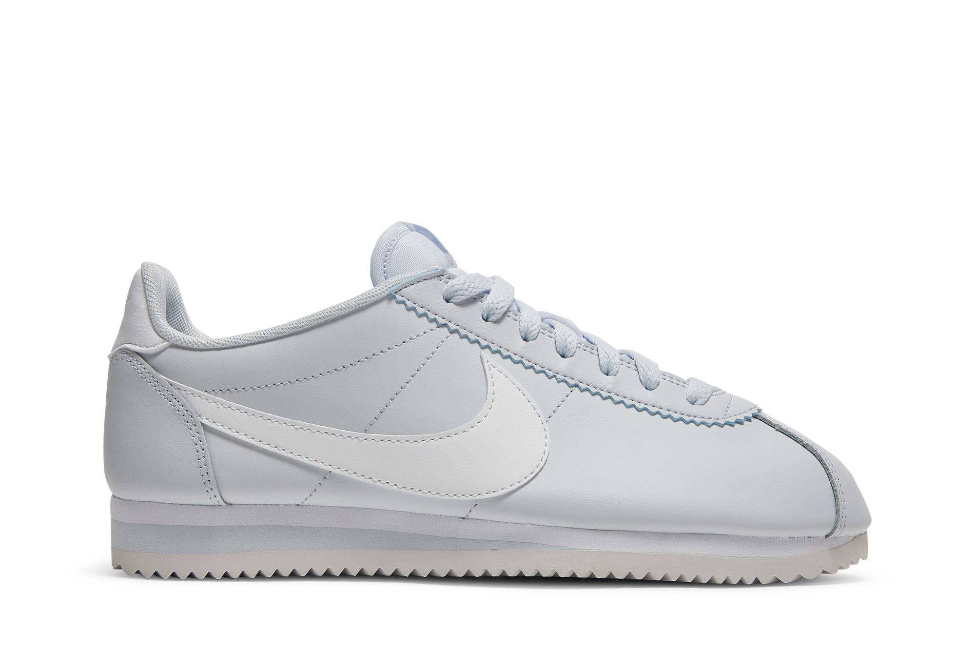 Buy Nike Cortez 皮革復古休閒 低筒 跑步鞋 女款 足球灰