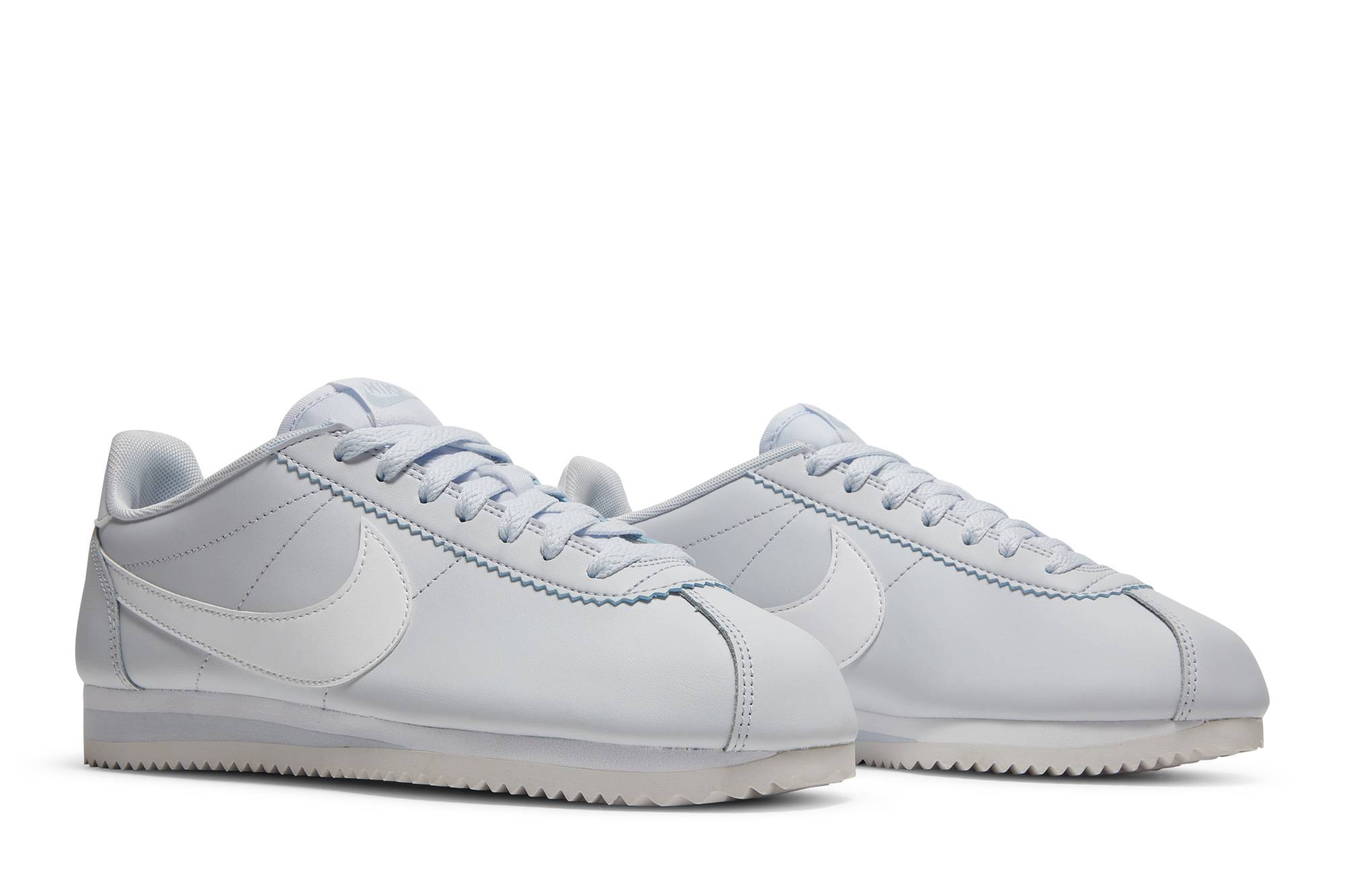 Cheap Nike Cortez 皮革復古休閒 低筒 跑步鞋 女款 足球灰